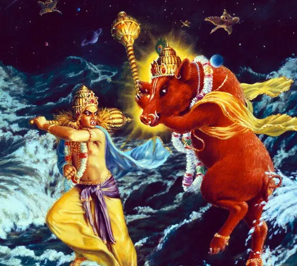 The Battle Between Varaha Dev & Hiranyaksha