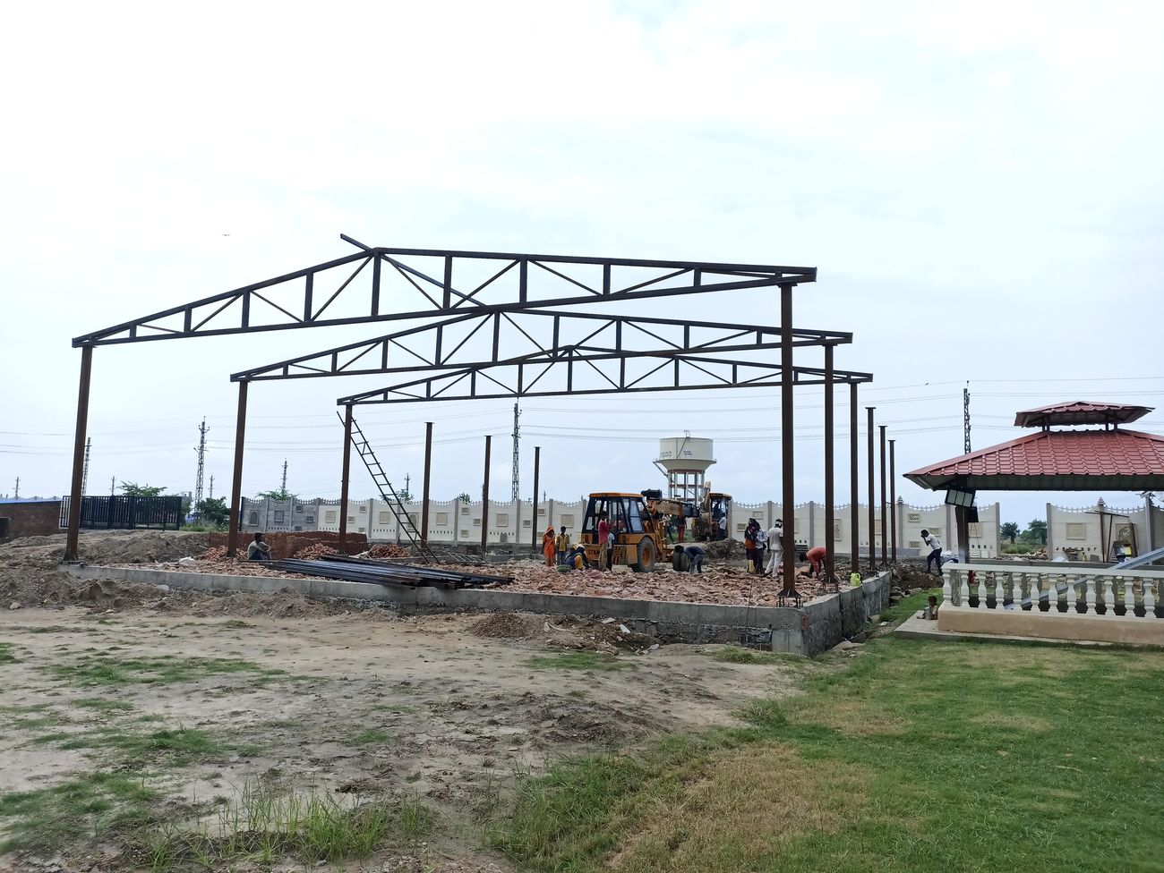 Annadanam Hall Construction Status